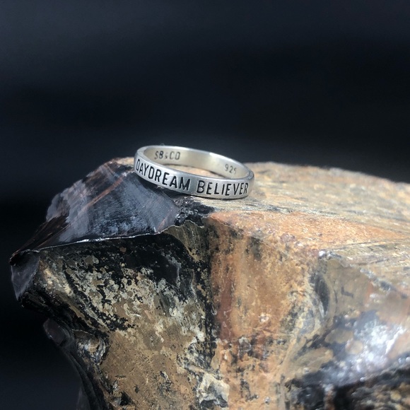 Sugarboo & CO 925 Sterling Silver Stackable “Daydream Believer” Ring - Picture 5 of 12
